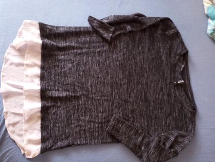 Tričko s priesvitnom latkou na spodu, colours of the world,xl