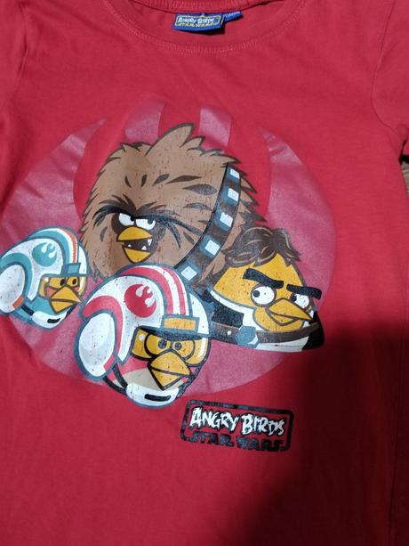 Tričko angry birds.. 134/140, disney,134