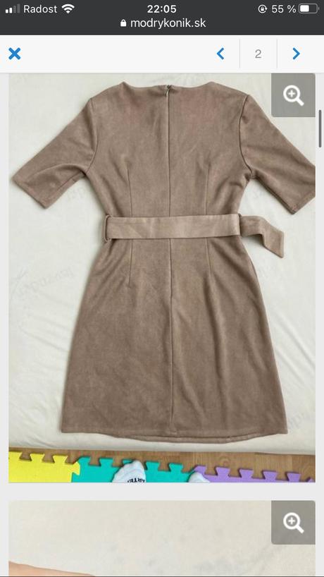 Semisove midi saty, xs