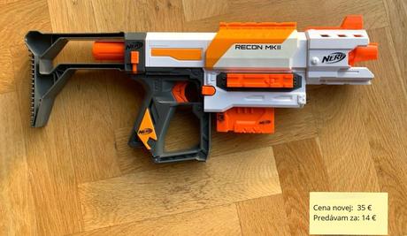 Predám nerf zbrane - 1. časť,