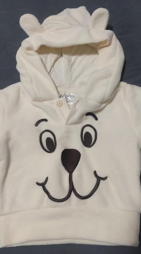 Flísová mikina bonprix 68/74, bonprix,68