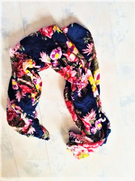 Veľká pestrá indická šatka, 4xl