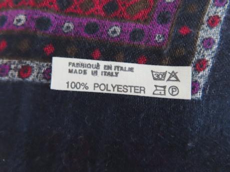 Veľká vzorovaná šatka do krku, xl
