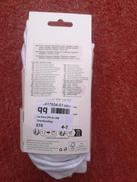 Lee dámske ponožky 3 páry veľkosť 37-41, lee,37 / 38 / 39 / 40 / 42