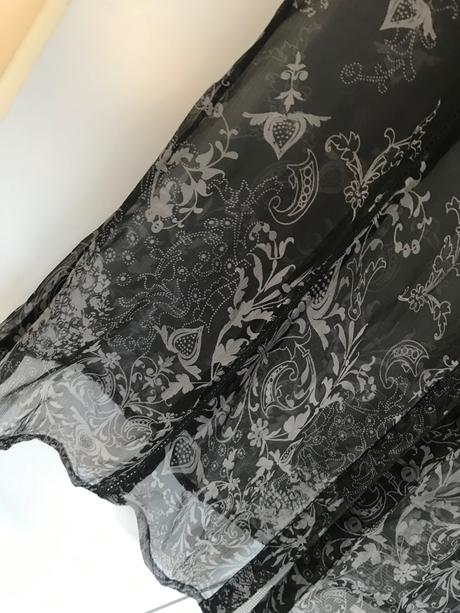 Priesvitná mušelínová blúzka, xl