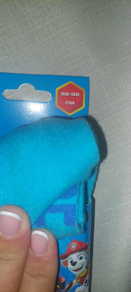 Pančuchové nohavice paw patrol, bing 92-98, disney,92