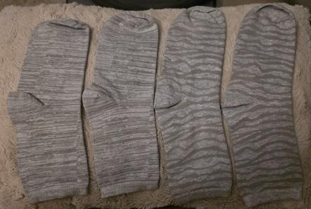 2x ponozky h&m v. 38/39, h&m,38