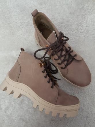 Dámske kožené topánky 21500485 b, 40