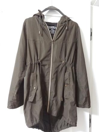 Dámska vetrovka parka, m