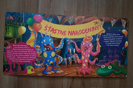 Knižka "príšerky a ich kamaráti", 