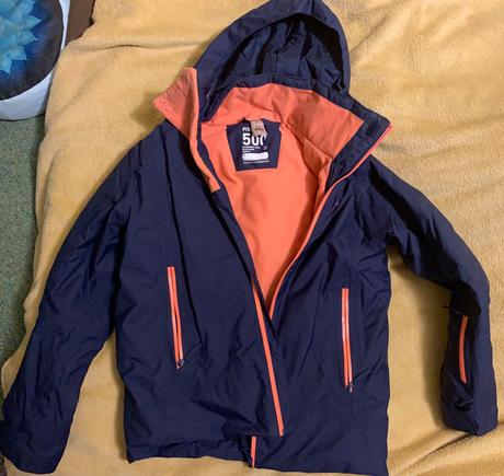 Zimná bunda, decathlon,152