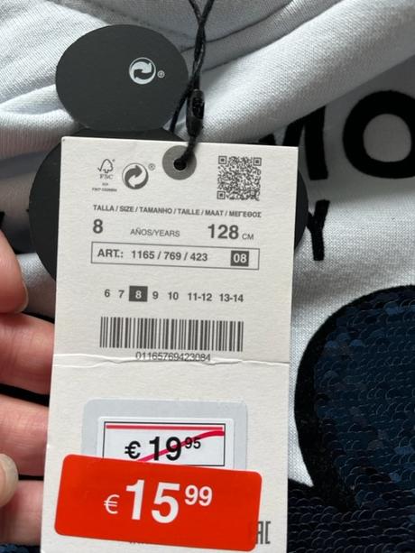 Mikina zara, zara,128