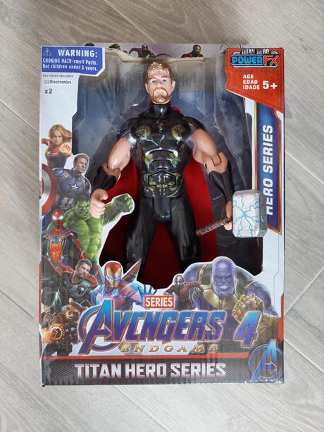 Thor v krabici na baterky so zvukmi, 