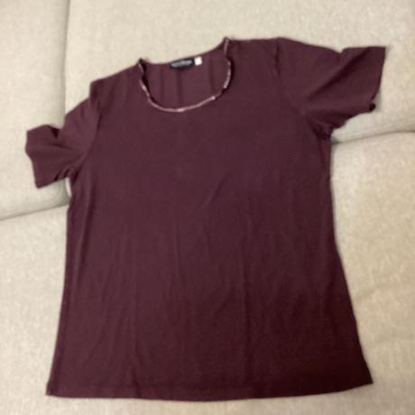 Tričko s lesklou aplikáciou, m