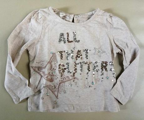 98/104 tricko s flitrami,3-4 r., monsoon,104