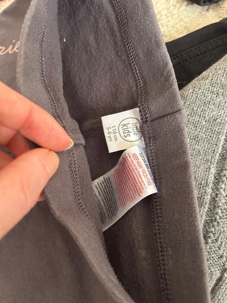 Hrube leginy 116, h&m,116
