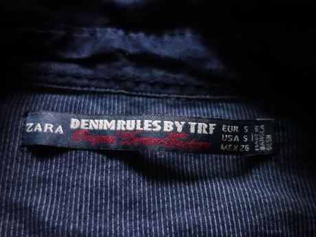 Dámska riflová košela zara, zara,s