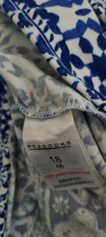 Damske sortky peacocks vel. 46, 46