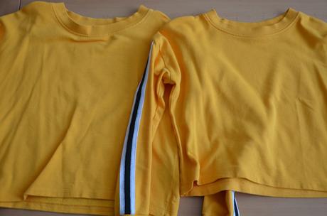 Mikiny žlté - h&m - v. 146/152 a 158/164, 152