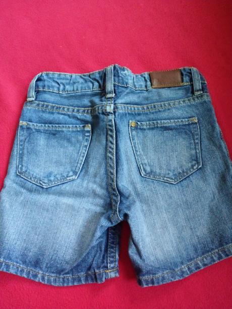 Riflové šortky, h&m,110
