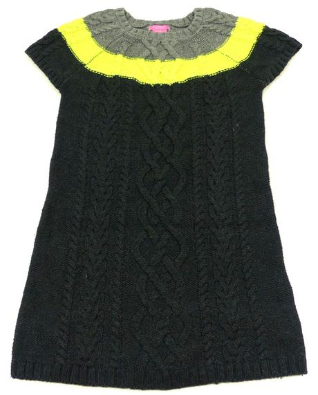 Úpletové šatičky sivo-zelené, 128