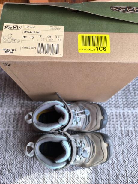 Turistické topánky keen ridge flex, 31, keen,31