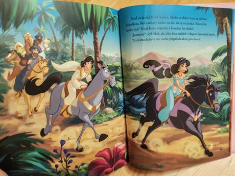 Knihy disney princess - rozprávky o koňoch,