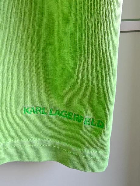 Karl lagerfeld originál dlhe oversize tricko, l