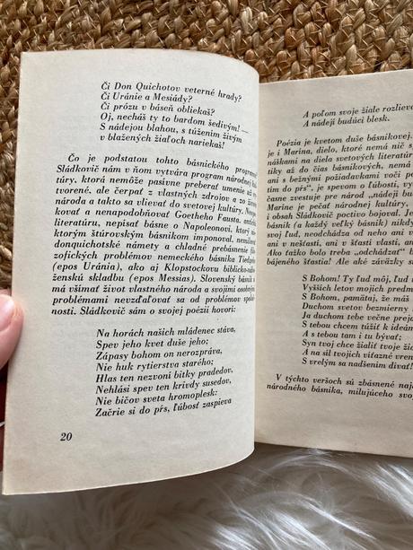Marína andrej sládkovič stará retro kniha (1953), 