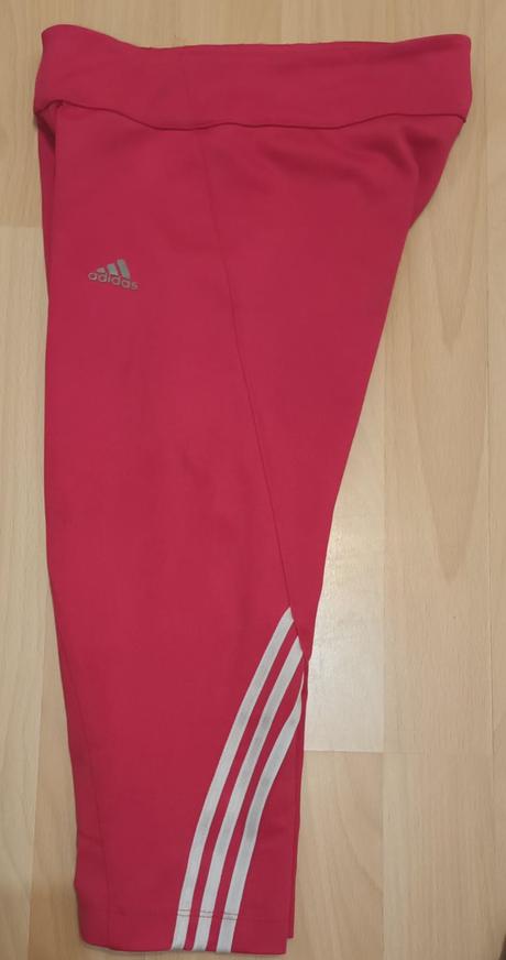 Adidas 3/4 legíny-darujem, adidas,128