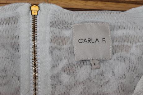 Krajkový top carla f. v. l, l