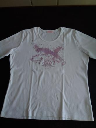 Tričko gin tonic s ružovým nápisom-xxl, xxl