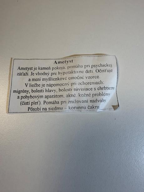 Ametyst retiazka a náramok,