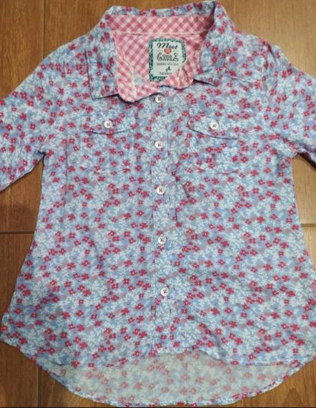 Kvietkovana košieľka, palomino,122