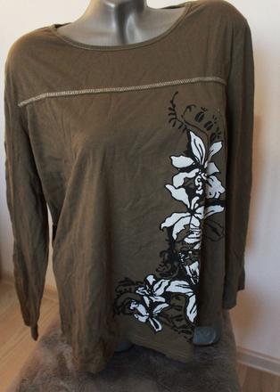 Kvetovane tricko, xxl