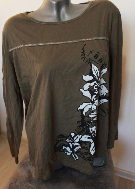 Kvetovane tricko, xxl