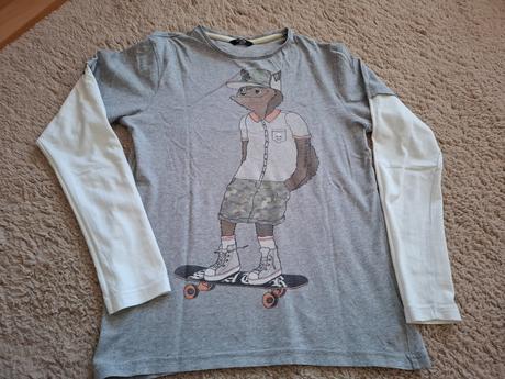 Tričká s dlhým rukávom, 164