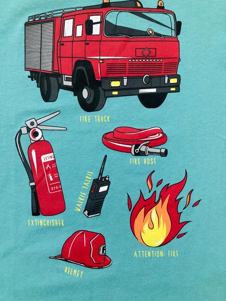 Hasičské tričko veľ. 128, takko,128