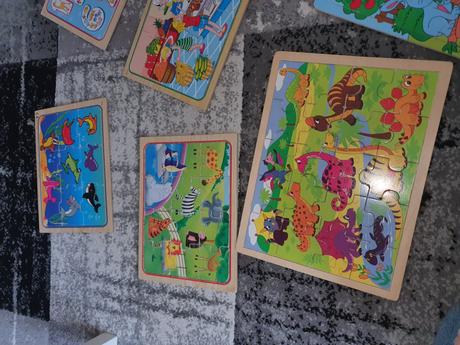 Drevené puzzle, 