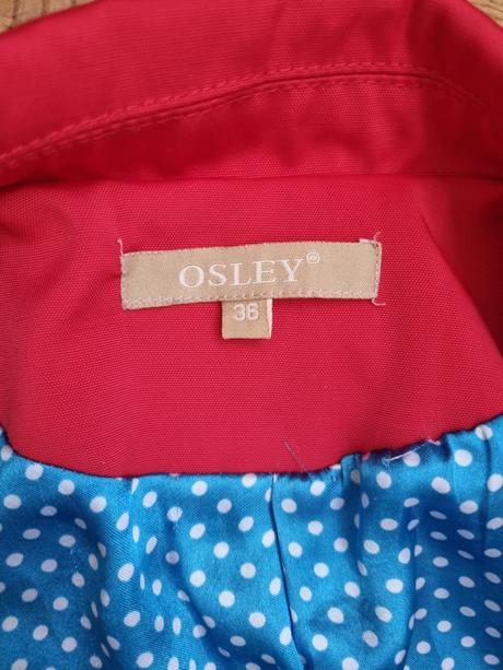 Dámske červené sako, s