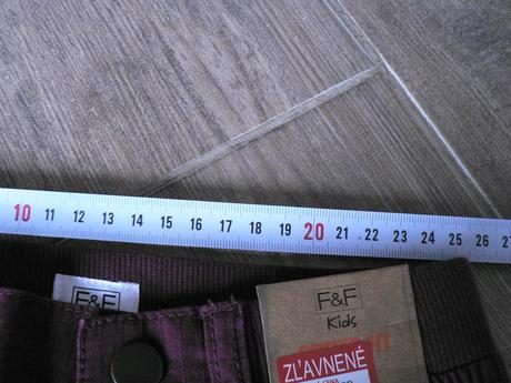 Nohavice na 2-3 roky, f&f,98
