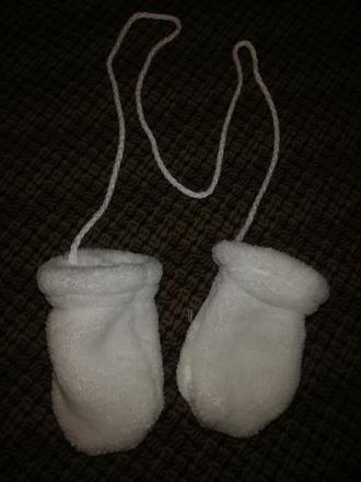 Snehovobiele teplučké rukavičky, <50