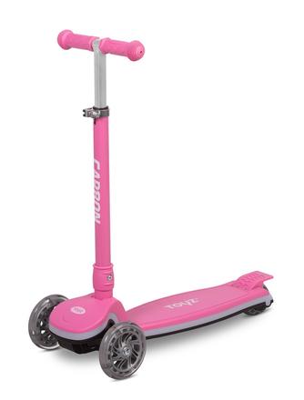 Toyz detská balančná kolobežka carbon so svetelným,