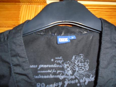 Čierna strečová košeľa cecil, 42