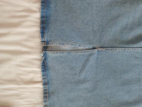 Sukňa rifľová, 46