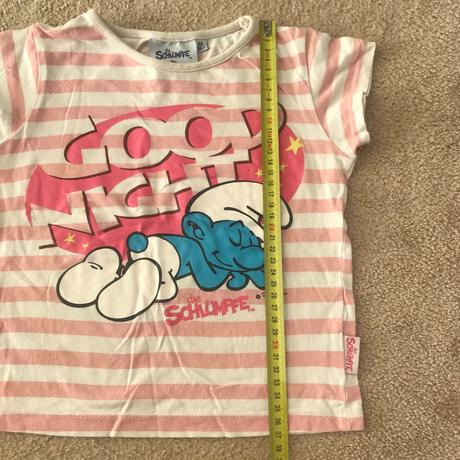 Letné pyžamo šmolkovia v.116, 110