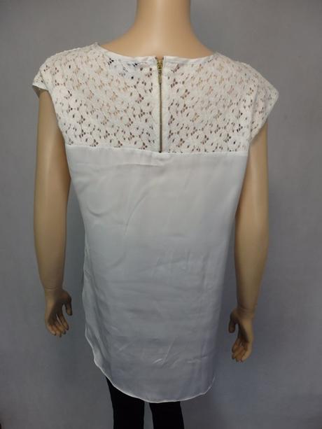 Kvalitná biela blúzka, c&a,40