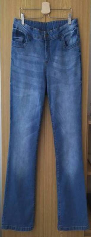 Komfortné strečové džínsy bootcut, 44