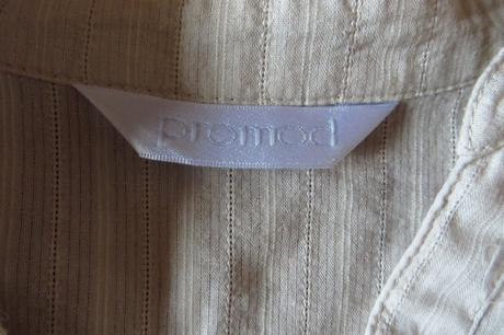 2x predĺžená blúzka - veľ.40 - m/l - čierna+béžová, promod,40