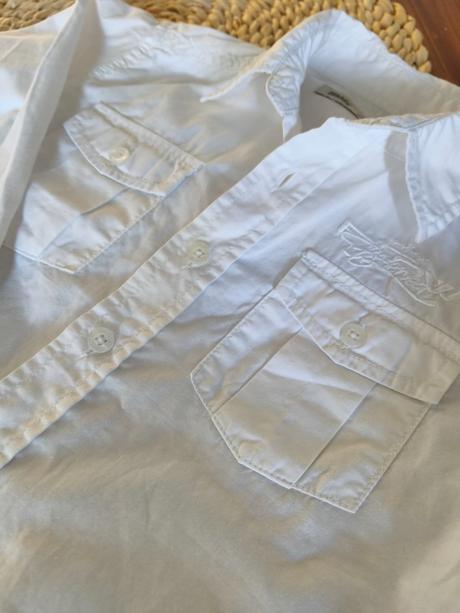 Košela biela 104-110, kids,104